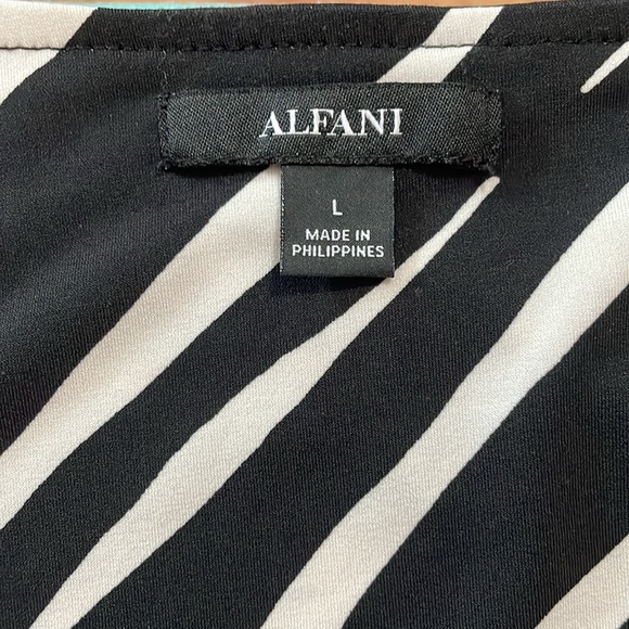 Alfani Tunic, Animal Print, Size L - Picture 4 of 6